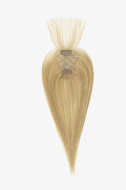 Magic Pixie Topper with Bangs Warm Blonde with Highlight 