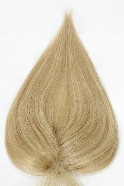 Magic Pixie Topper with Bangs Warm Blonde with Highlight 