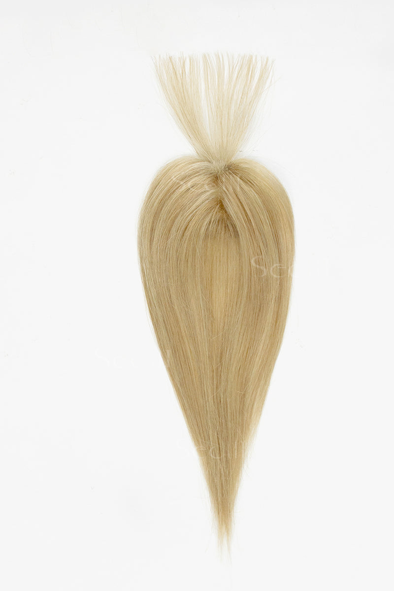 Magic Pixie Topper with Bangs Warm Blonde with Highlight 