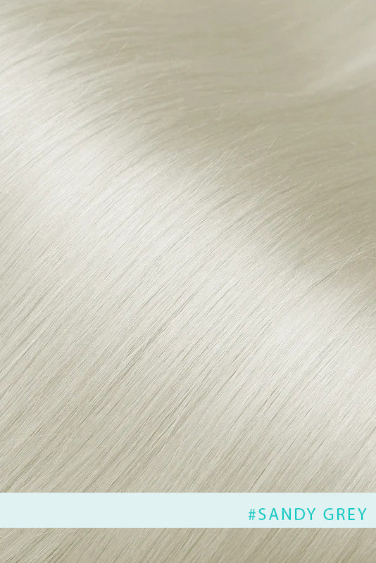 Topper de Cabello Humano Remy con Base de Seda Flavia-B1