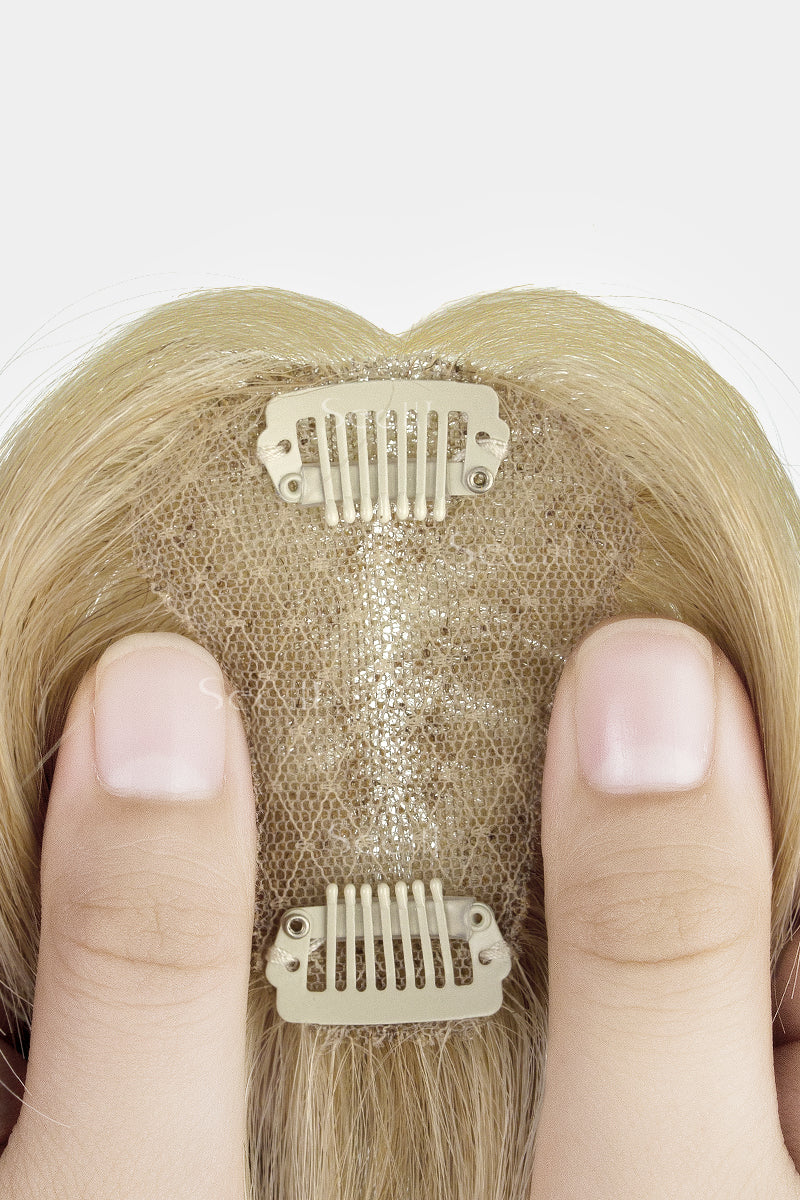 Warm Blonde With Highlights 