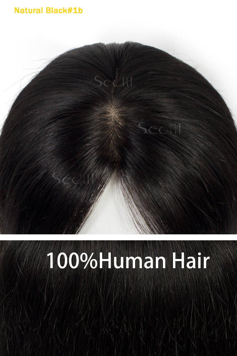 Carlin Human Hair Topper