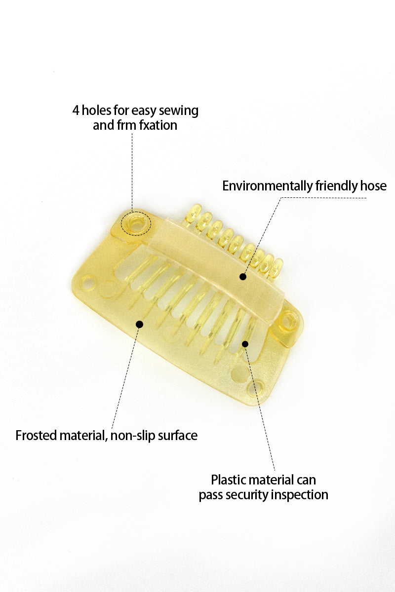 Yellow plastic tool with features highlighted on a white background