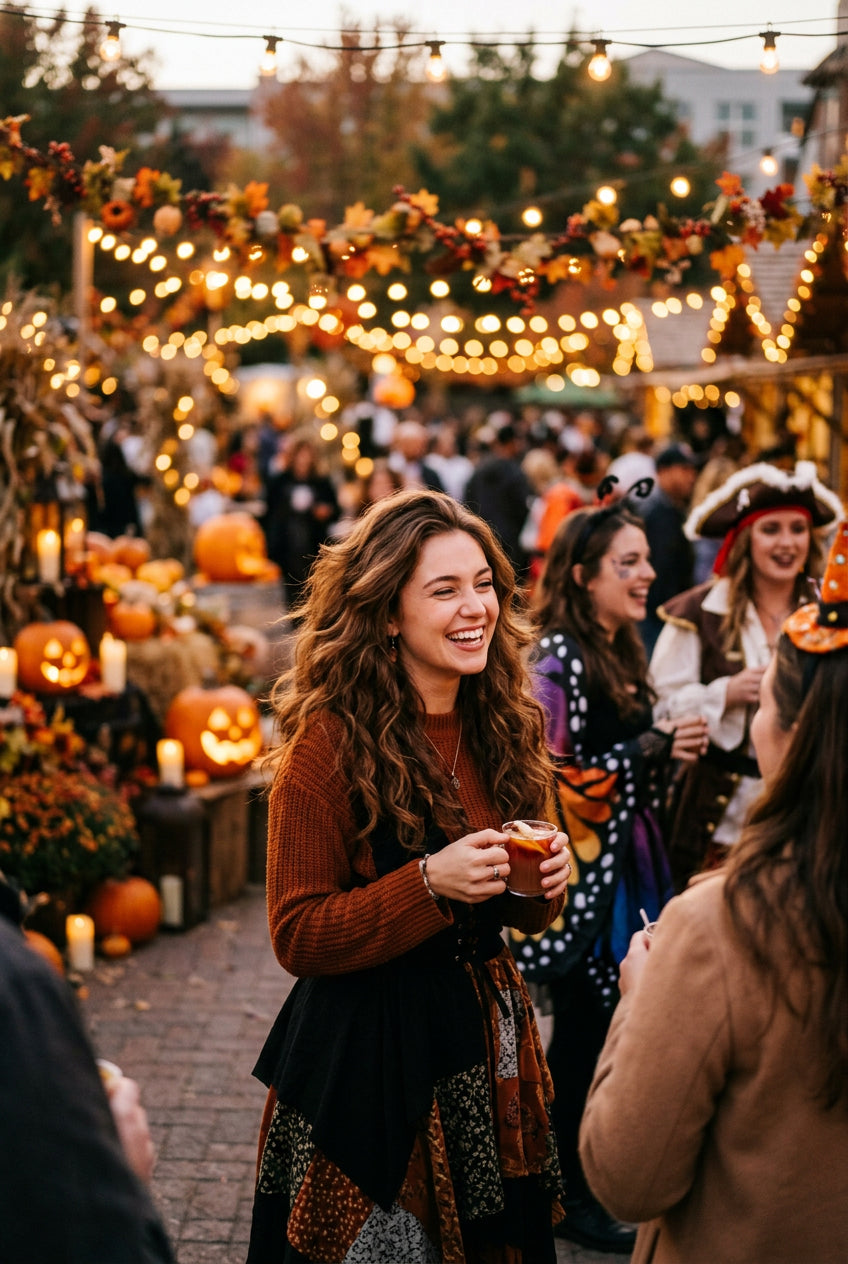 Halloween hair look