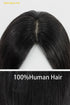 Hera Human Hair Topper Natural Black 