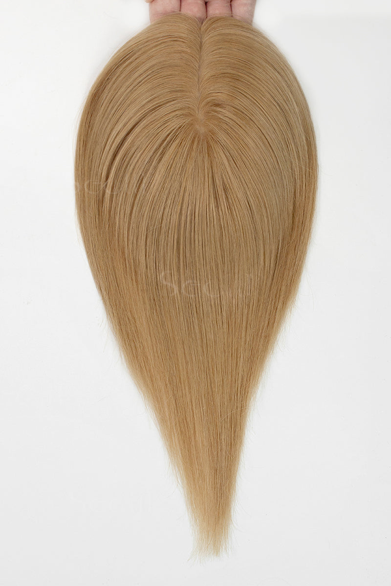 Hera Human Hair Topper Dark Blonde 