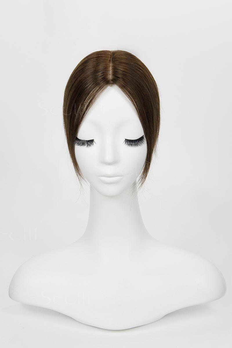 Hera Human Hair Topper Chocolate Brown 