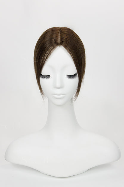 Hera Human Hair Topper Chocolate Brown 