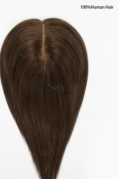 Hera Human Hair Topper Chocolate Brown 