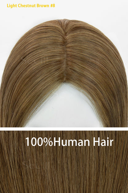Cabello humano Hera y adorno hecho a mano