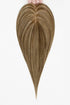 Hera Human Hair Topper Medium Brown with Warm Highlights 
