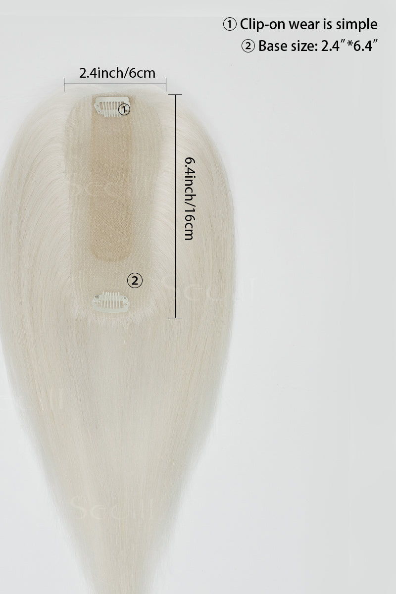 Hera Human Hair Topper 