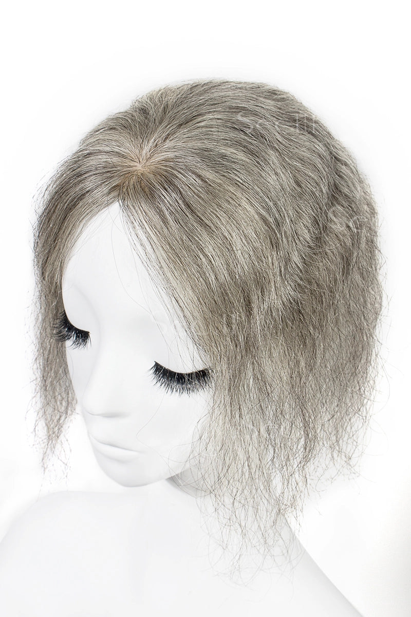 Flavia-C02 Wave Curly Human Hair Toppers  