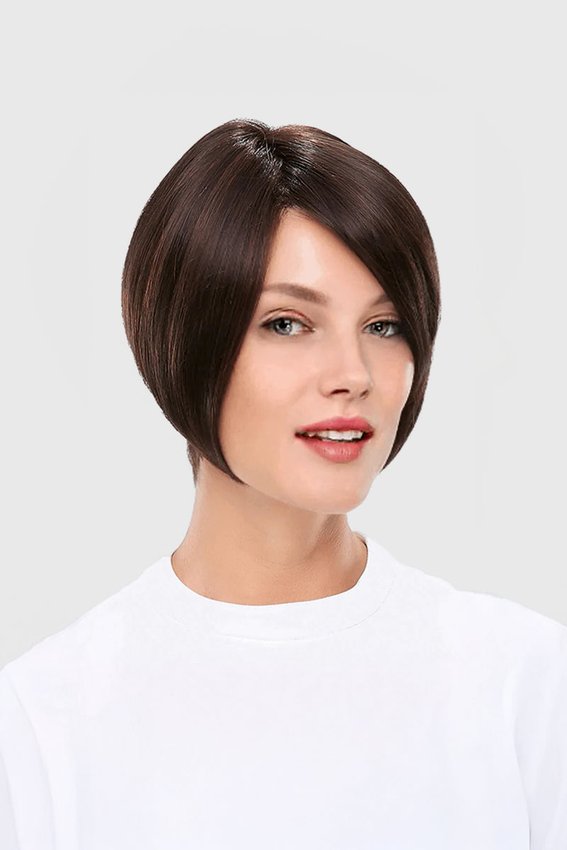 Linda Glueless Full Lace Human Hair Bob Wig Customizable Color and Style