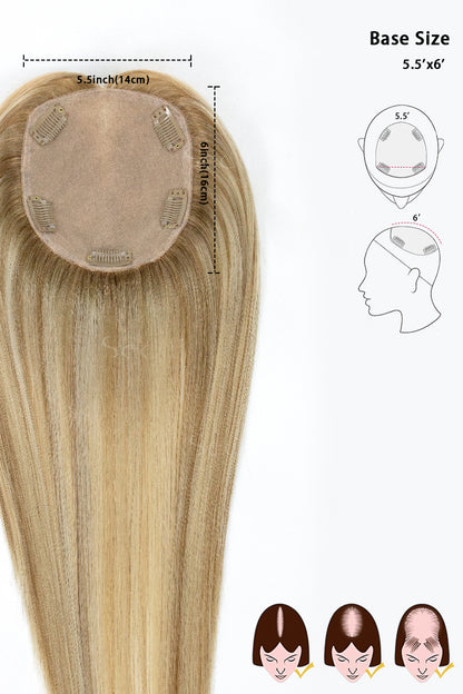 Metis Human Hair Toppers 