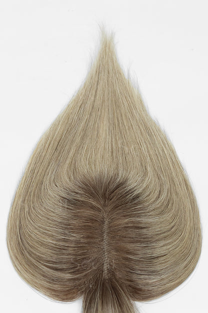 Mona-B hair topper front bangs close-up