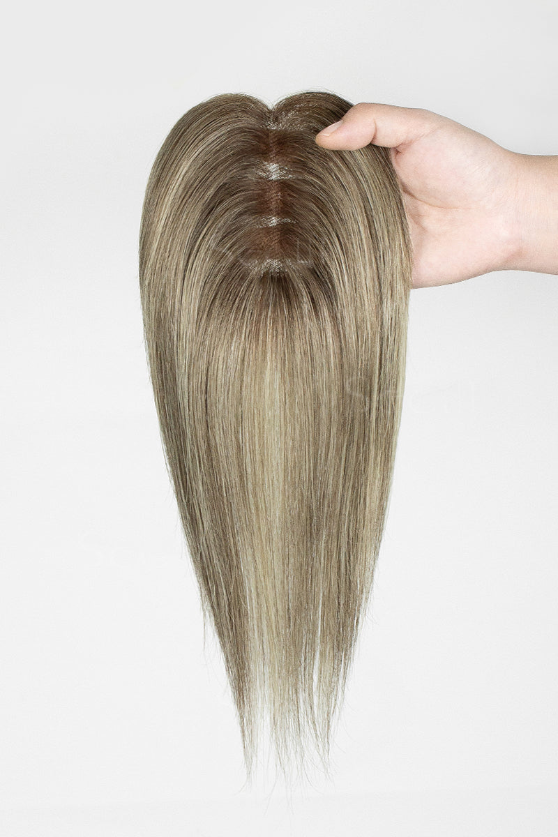 Mona Handmade Human Hair Topper