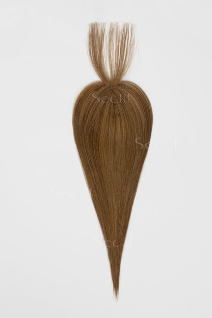 Magic Pixie Topper Light Auburn Brown 