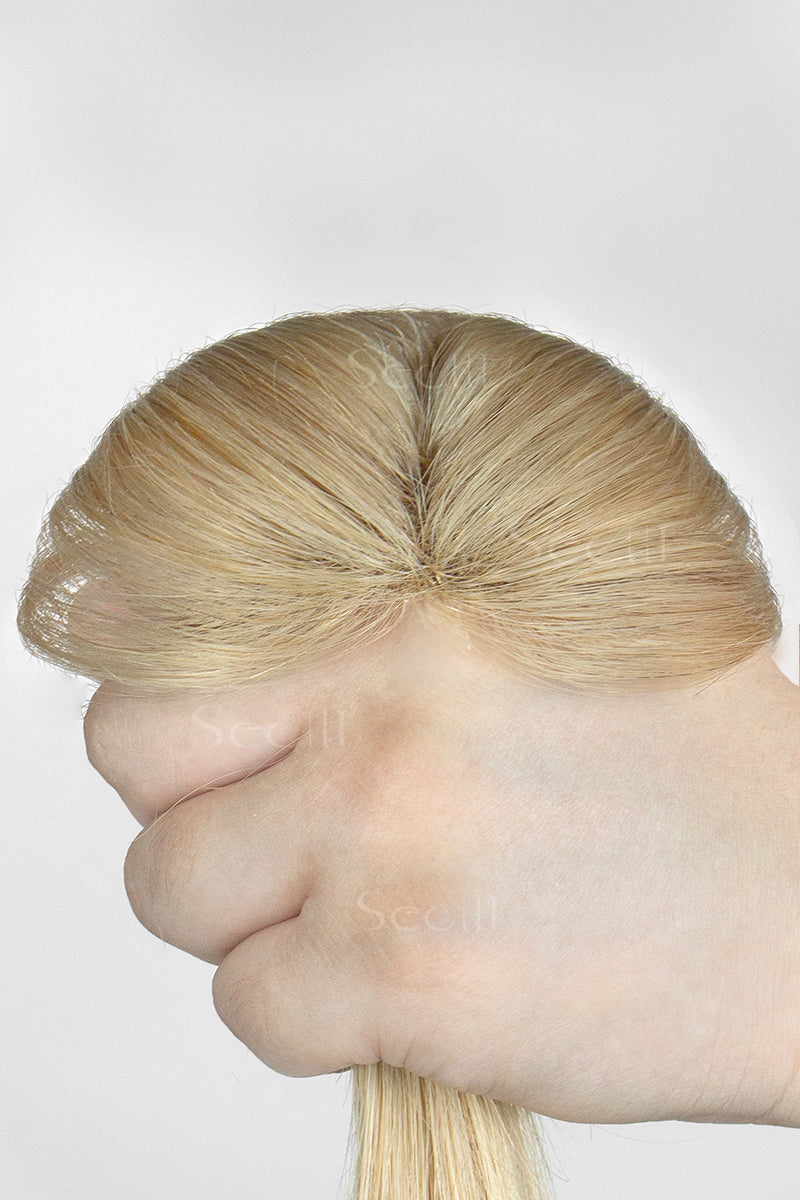 Magic Pixie Hair Topper Dark Blonde with Light Blonde 