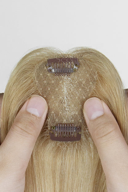 Magic Pixie Hair Topper Dark Blonde with Light Blonde 