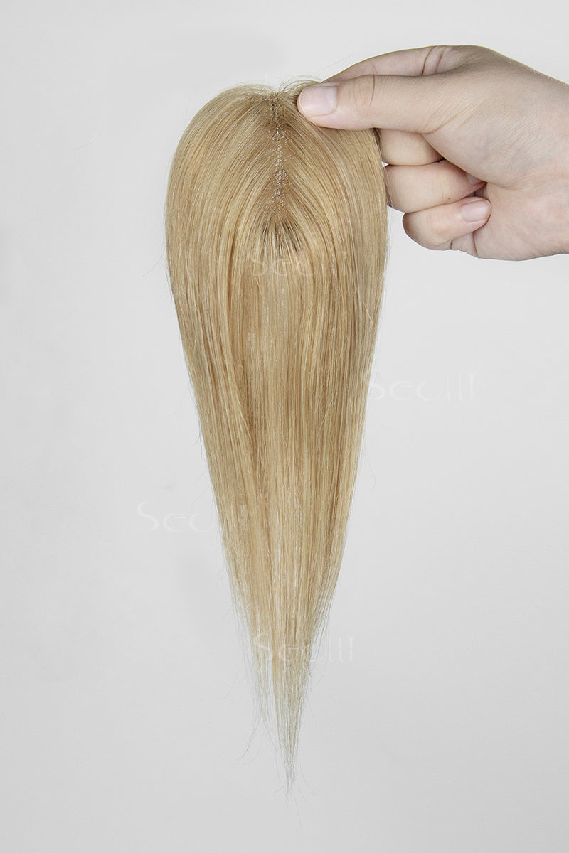 Magic Pixie Hair Topper Dark Blonde with Light Blonde 