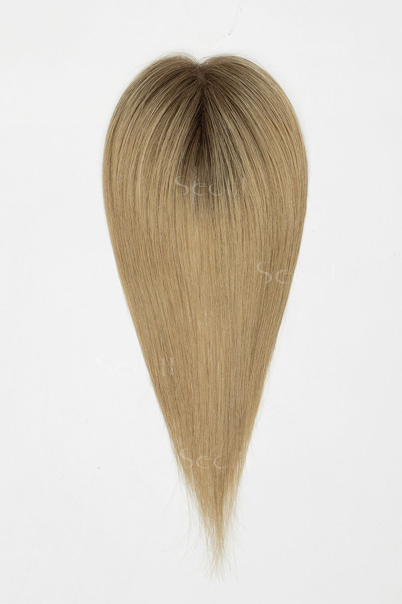 Magic Pixie Topper Medium Brown Dark Blonde 