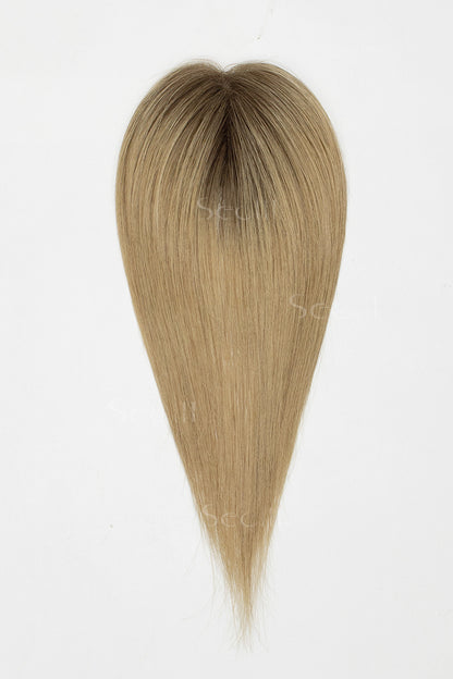 Magic Pixie Topper Medium Brown Dark Blonde 