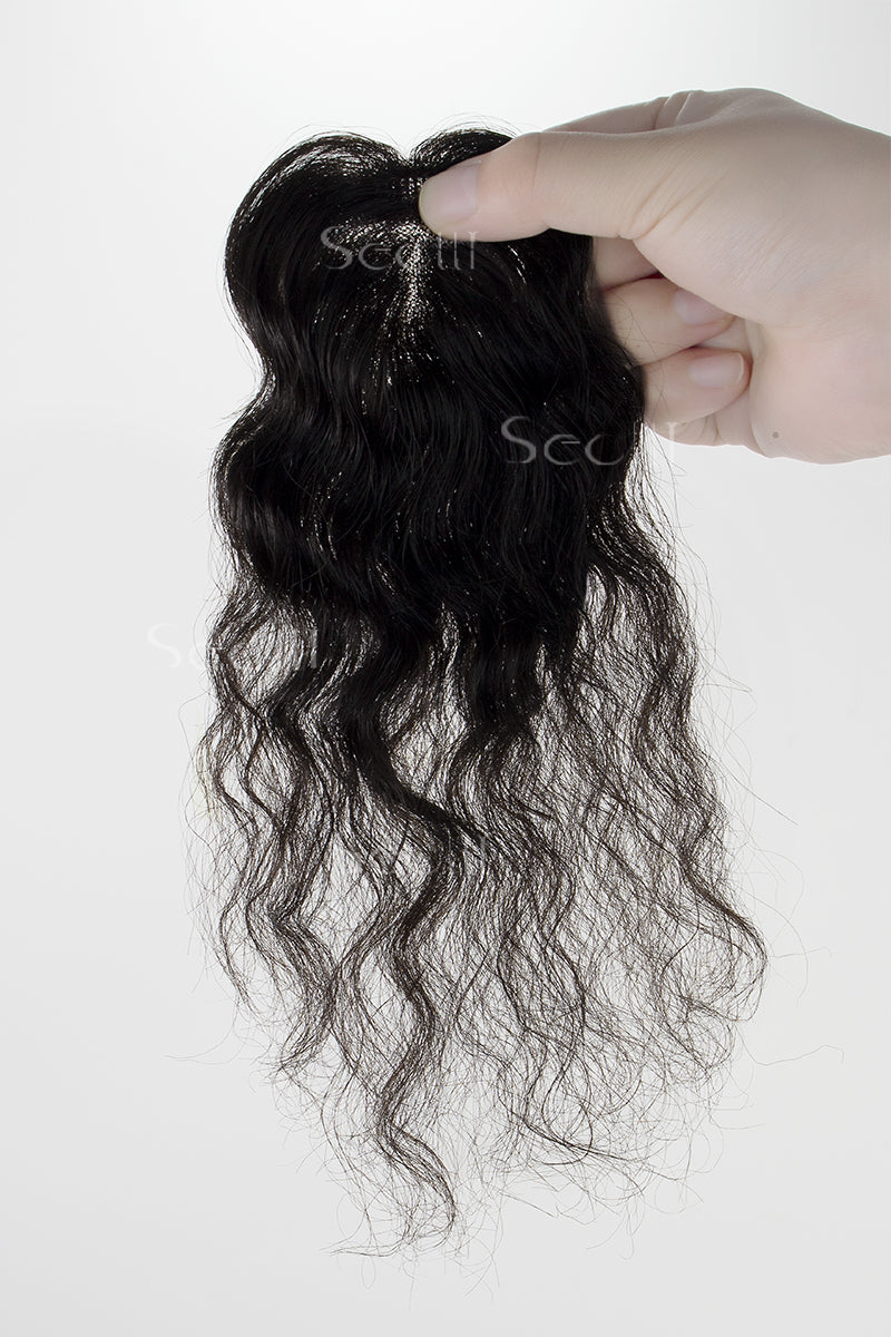 Magic Pixie -C02 Wave Curly Topper No Bangs