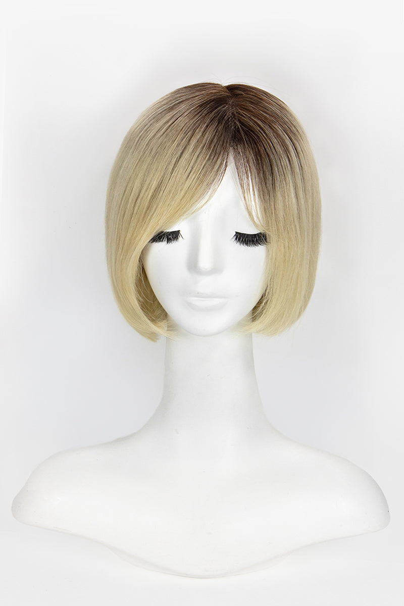 Lucia Glueless Full Lace Human Hair Bob Wig Customizable Color and Style